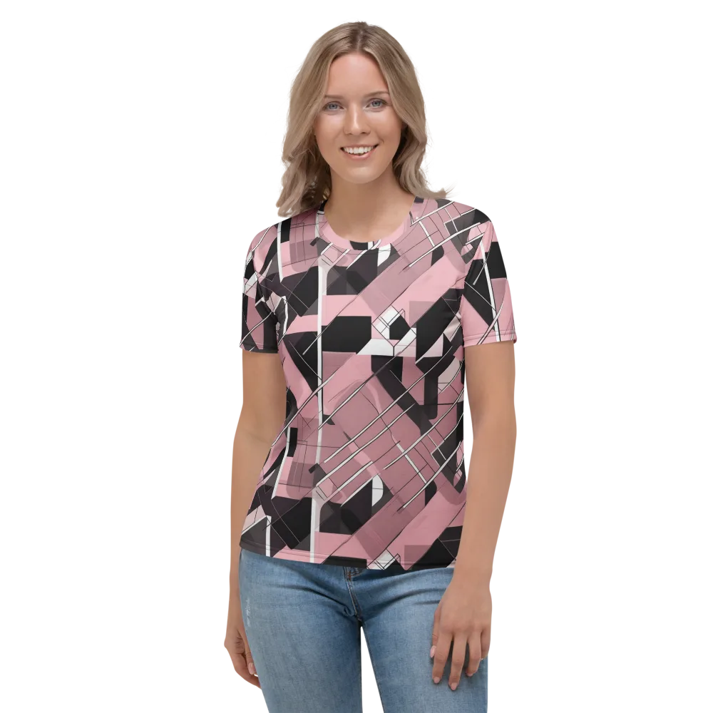 Rosewood Circuit on Women's Crew Neck T-Shirt — Front