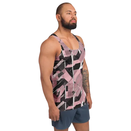 Rosewood Circuit on a Men's Tank Top