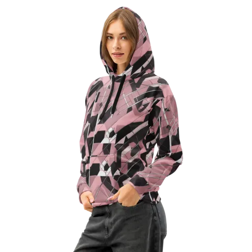 Rosewood Circuit on a Cotton Hoodie