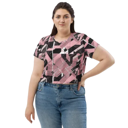 Rosewood Circuit on a Crop Tee