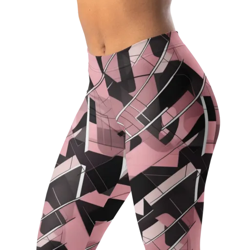 Rosewood Circuit on a Leggings