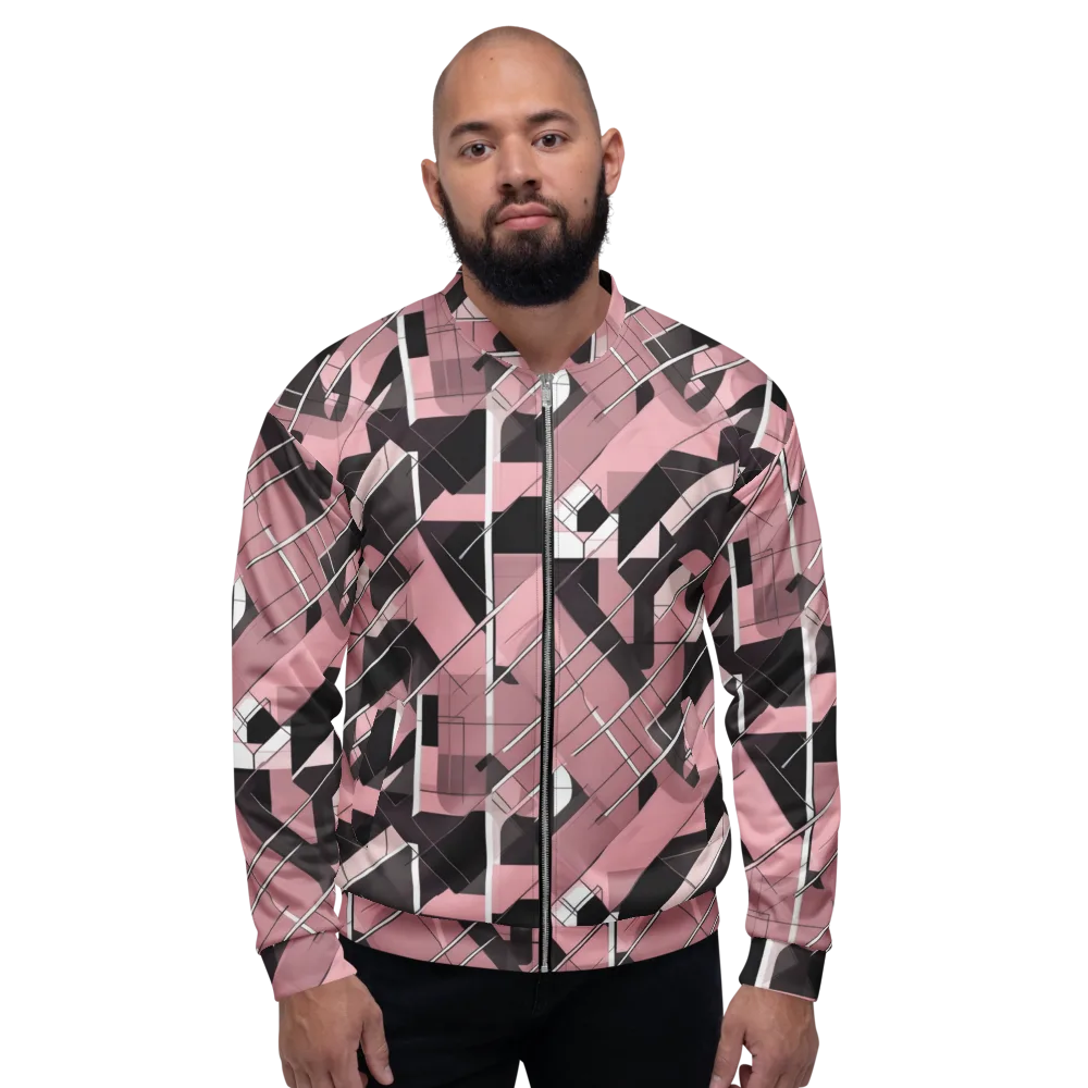 Rosewood Circuit on Bomber Jacket — Front