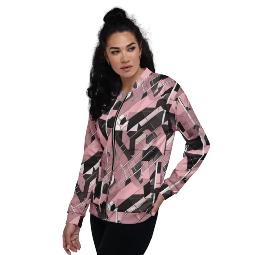 Rosewood Circuit on a Bomber Jacket