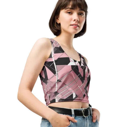 Rosewood Circuit on a Crop Top