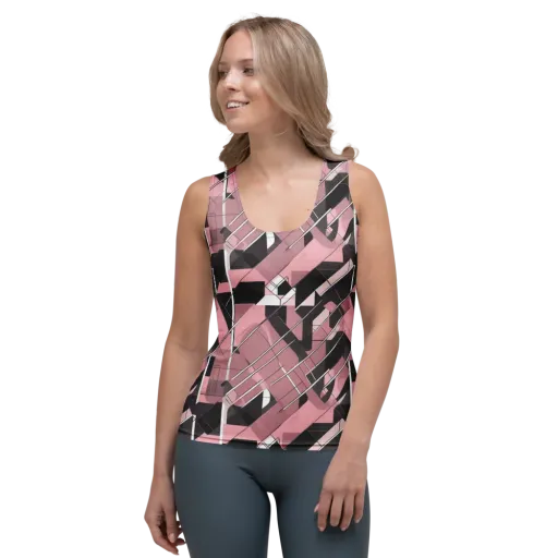 Rosewood Circuit on a Women's Tank Top