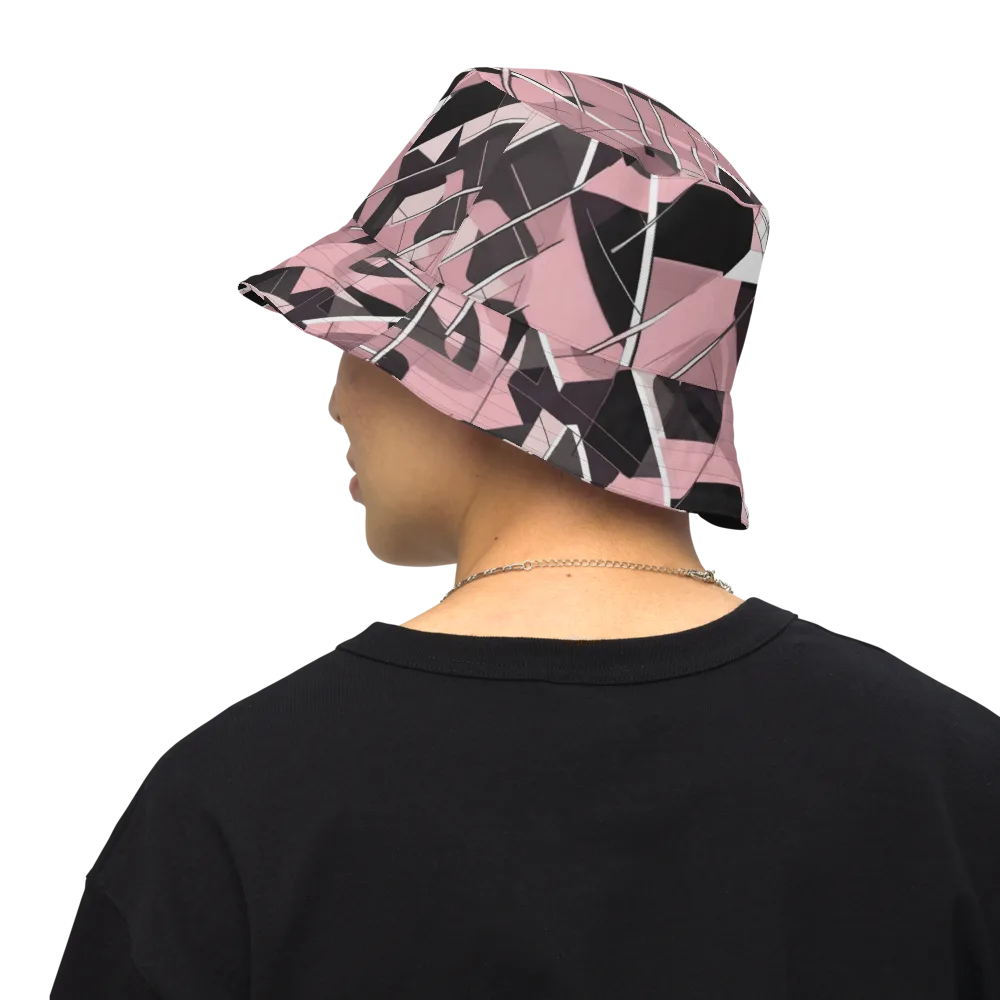 Rosewood Circuit on Reversible Bucket Hat — Back Inside
