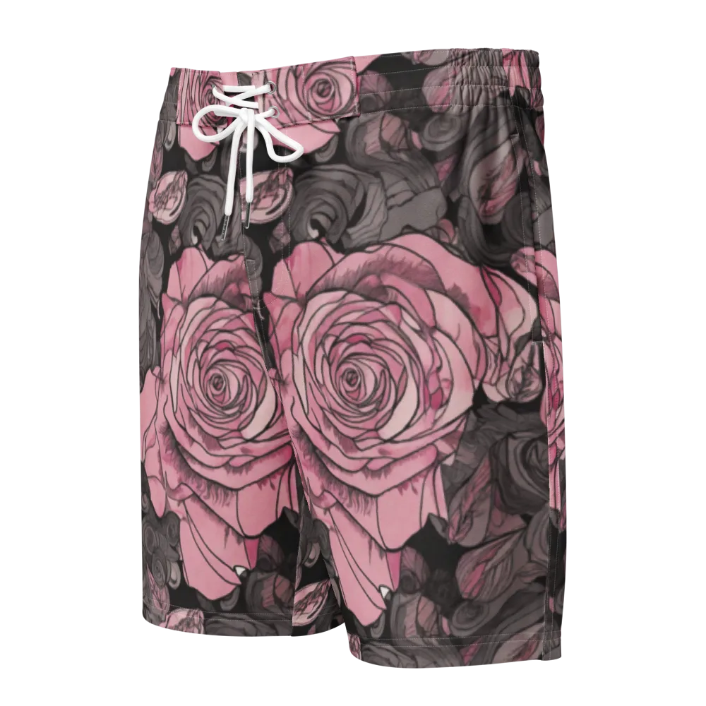 Blush Afterdark on Men's Board Shorts — Front