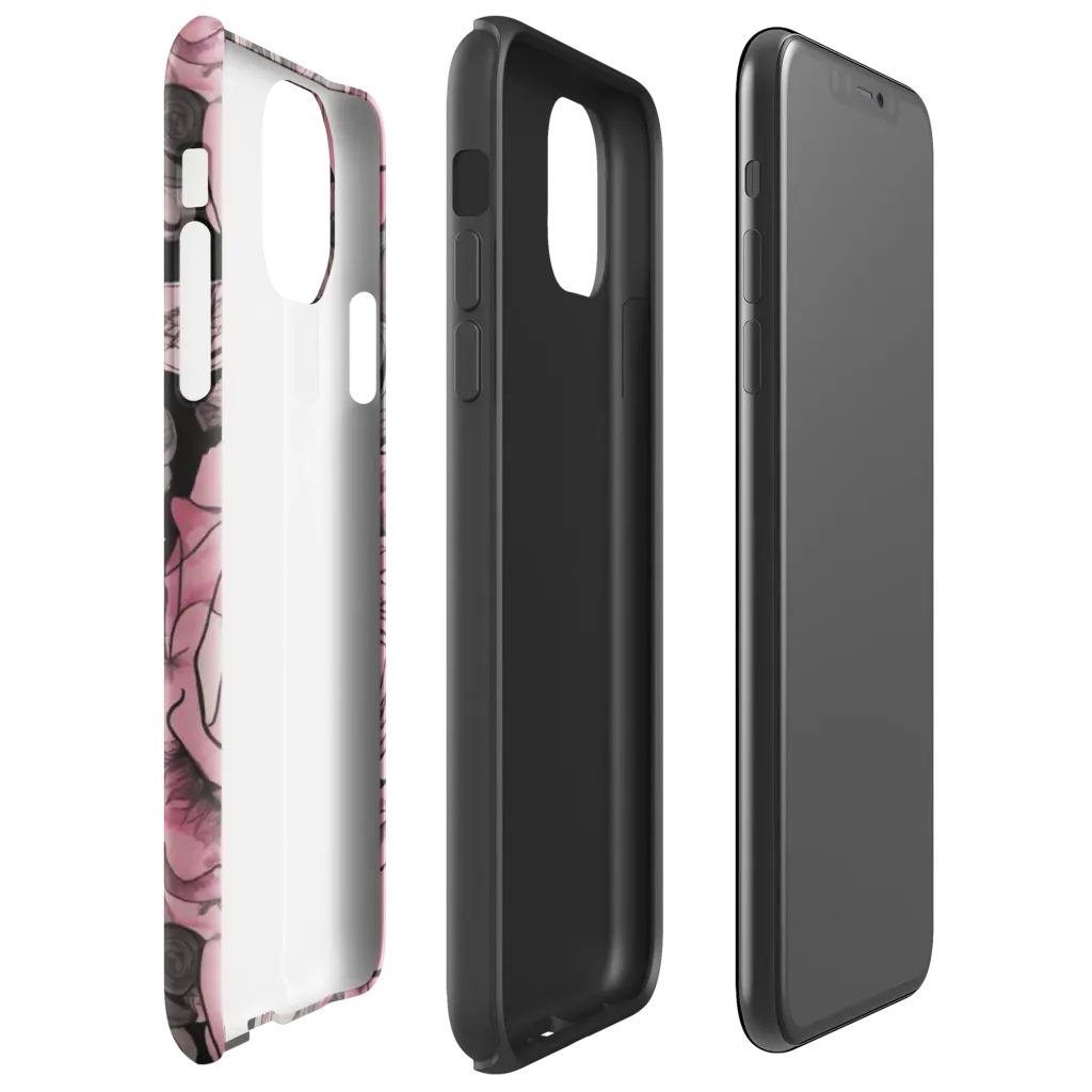 Blush Afterdark on Tough Case for iPhone® — Right