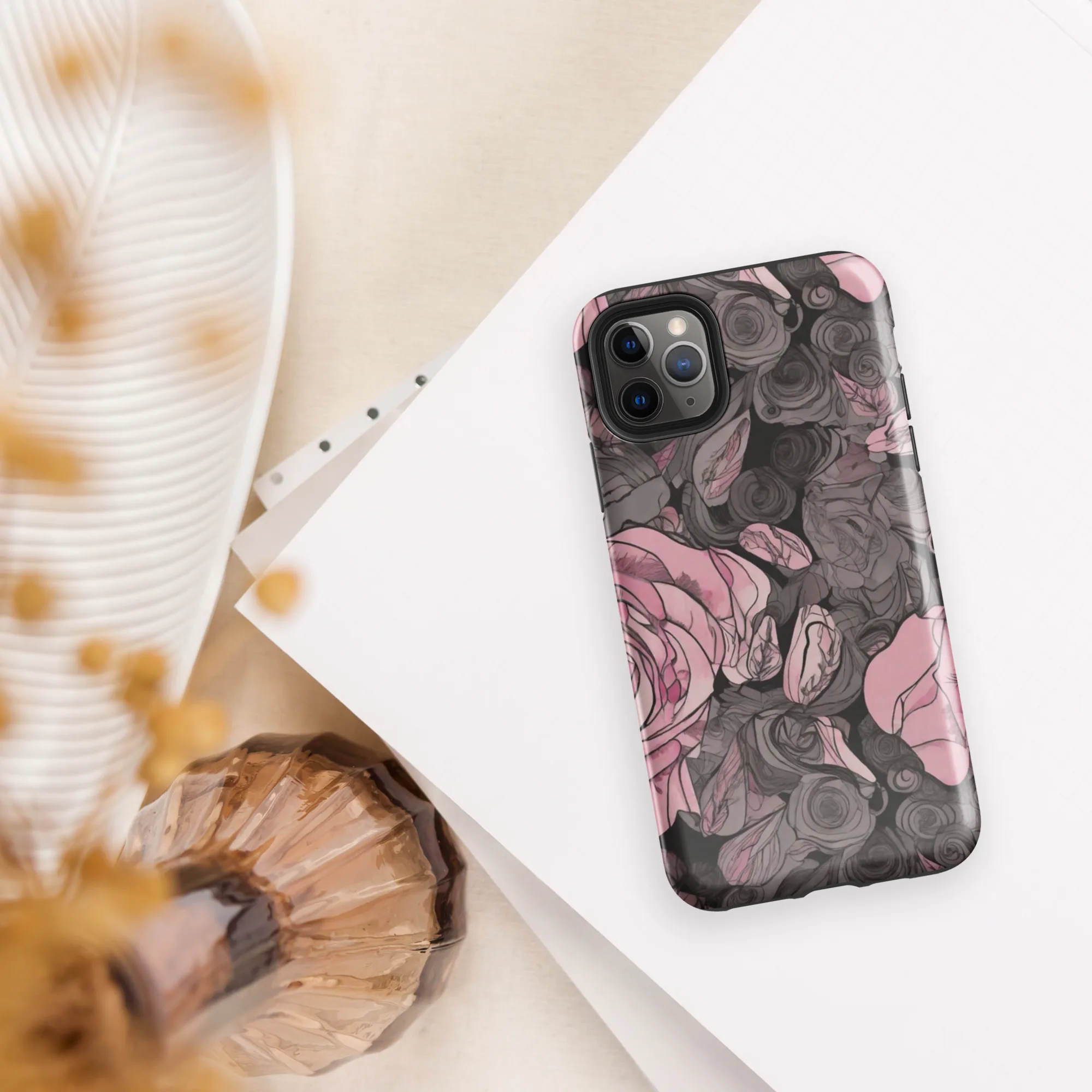 Blush Afterdark on Tough Case for iPhone® — Front