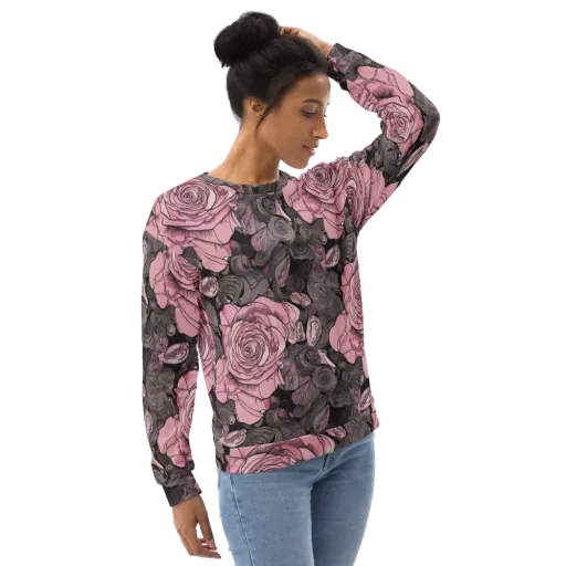 Blush Afterdark on a Sweatshirt