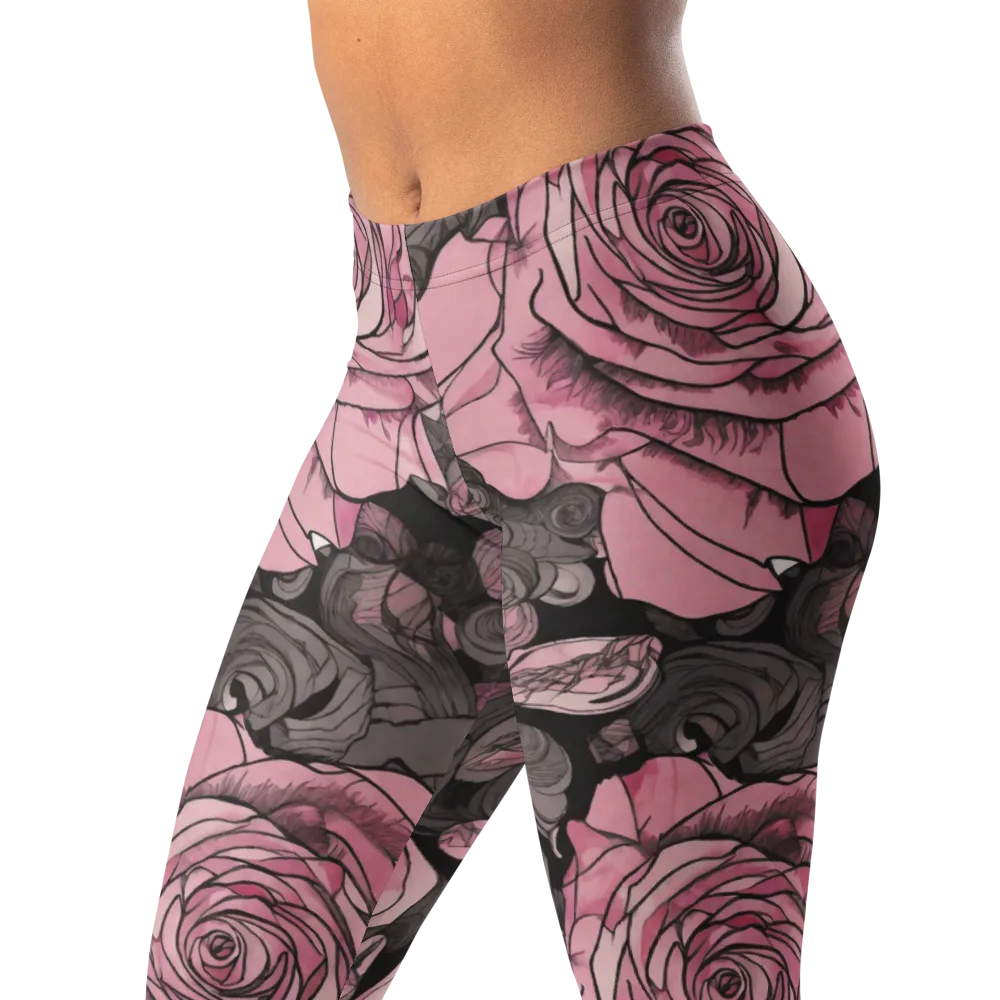 Blush Afterdark on Leggings — Left Front