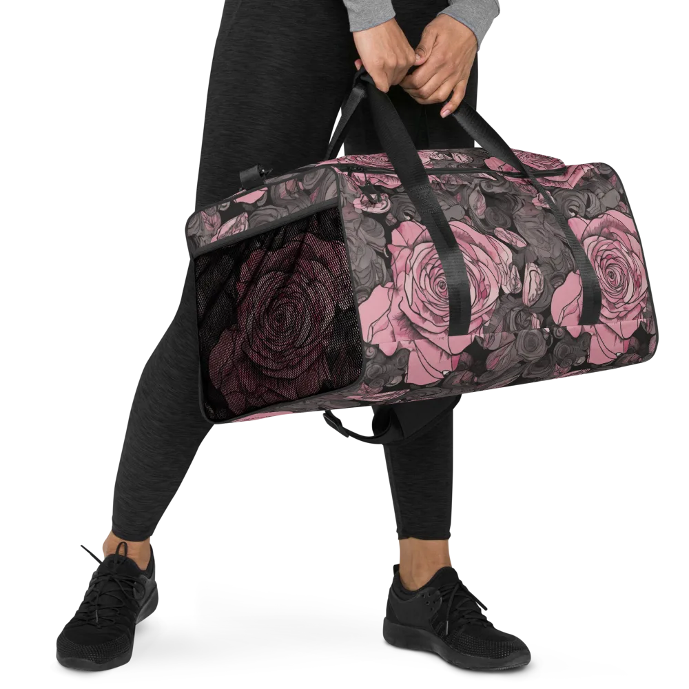 Blush Afterdark on Duffle Bag — Right Front