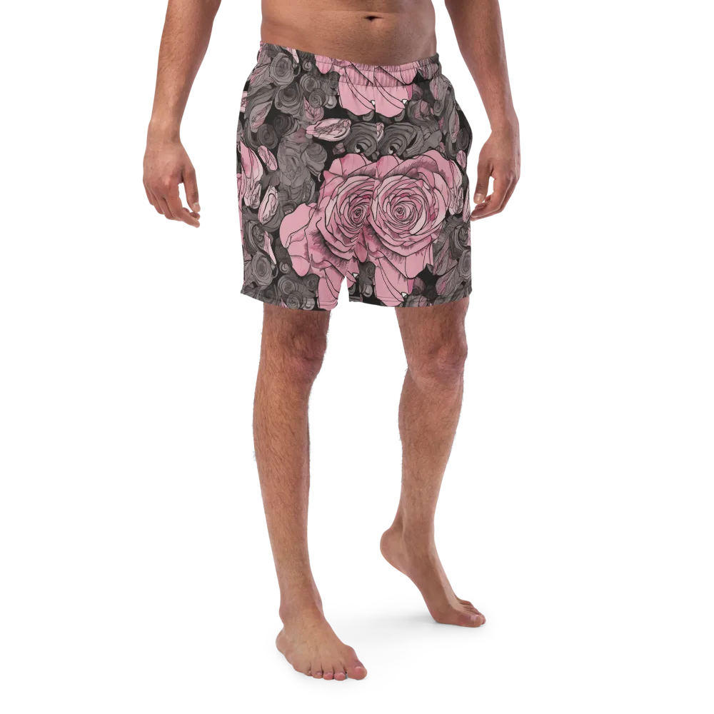 Blush Afterdark on Swim Trunks — Front
