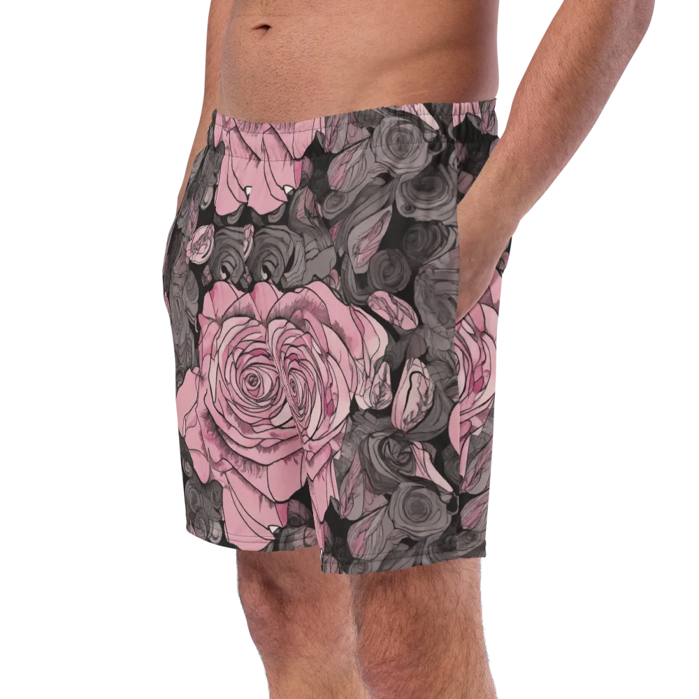 Blush Afterdark on Swim Trunks — Left Front