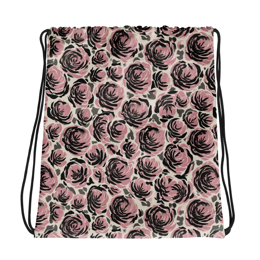 Inkblush Garden on Drawstring Bag — Photo