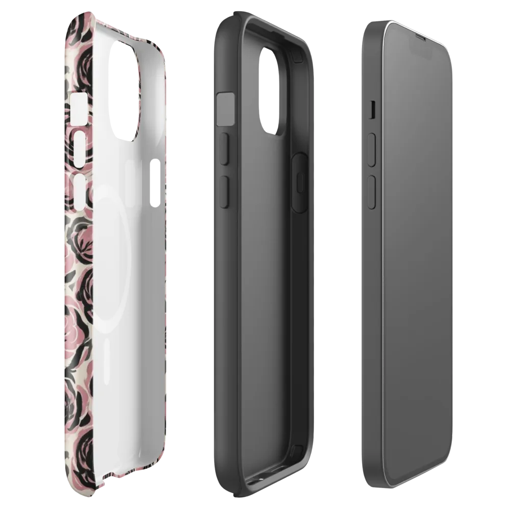 Inkblush Garden on MagSafe Tough Case for iPhone® — Front
