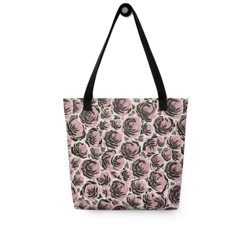 Inkblush Garden on a Tote Bag