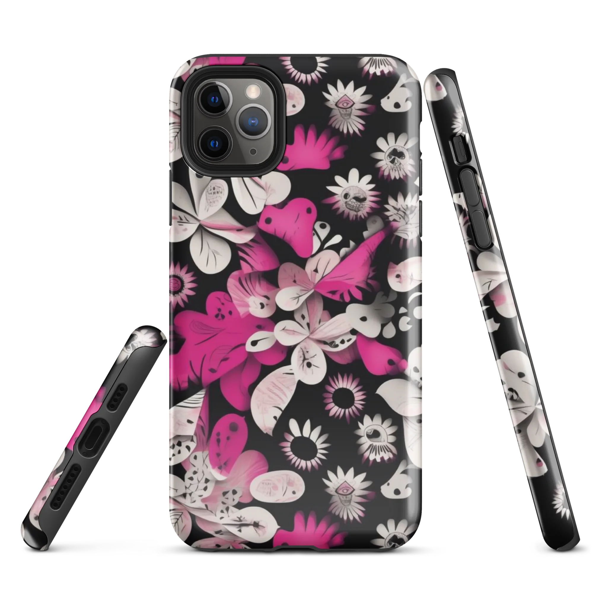 Pink Noir Garden on Tough Case for iPhone® — Front