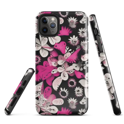 Pink Noir Garden on a Tough Case for iPhone®