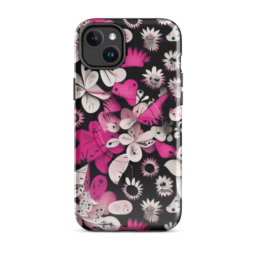 Pink Noir Garden on MagSafe Tough Case for iPhone® — Front