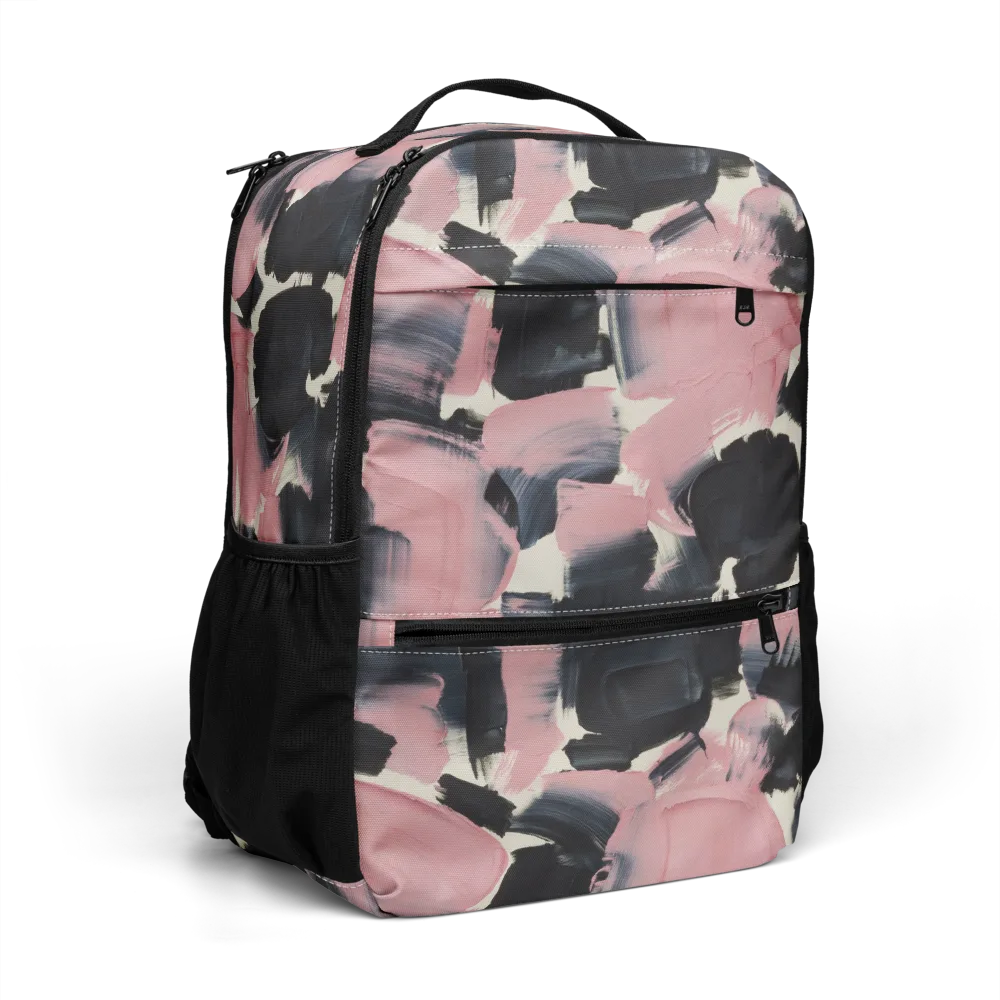 Blush Noir on Utility Backpack — Right Front