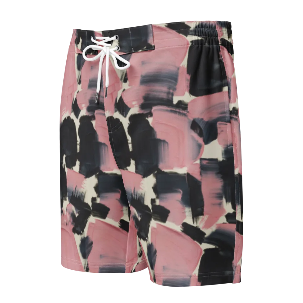 Blush Noir on Men's Board Shorts — Front
