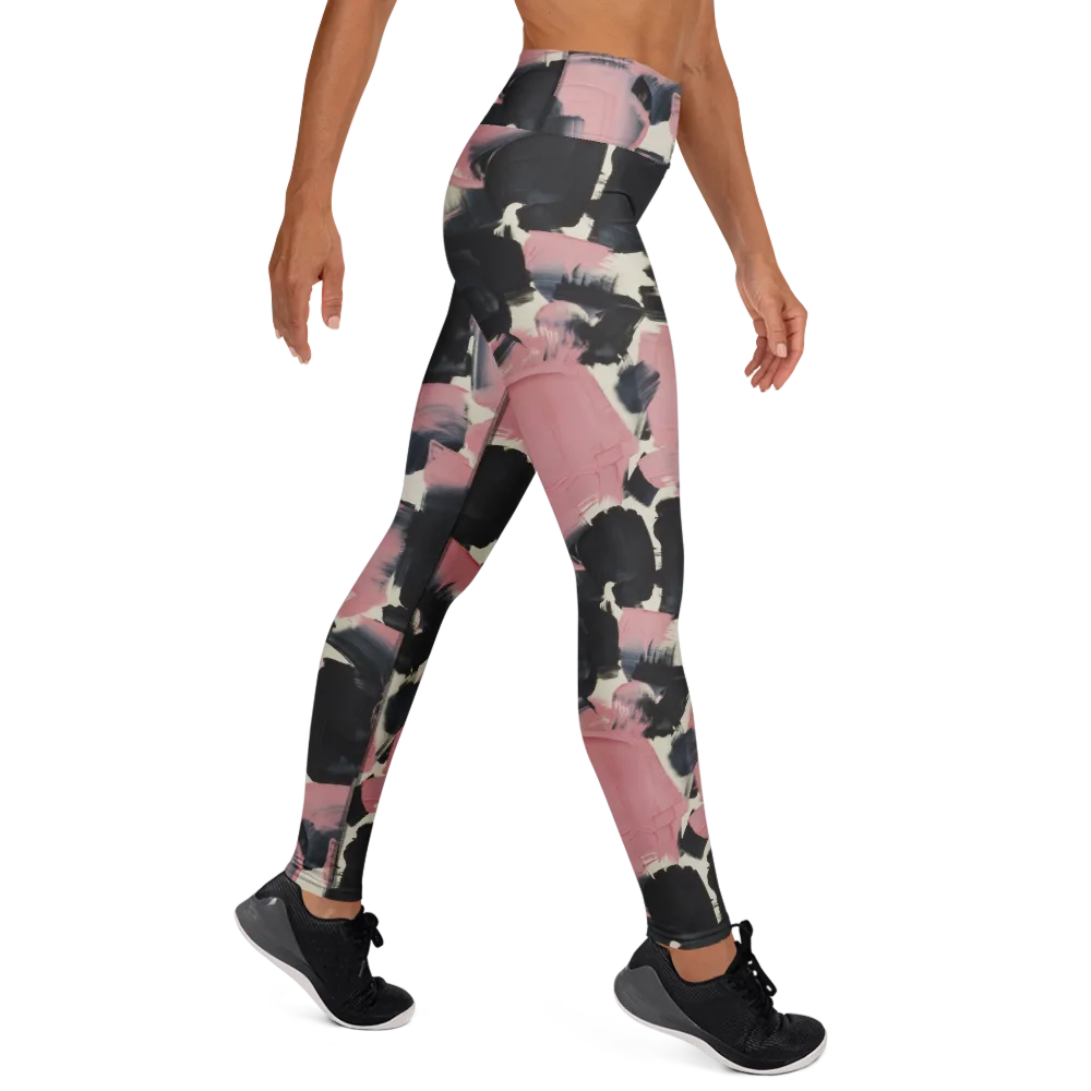 Blush Noir on Yoga Leggings — Right