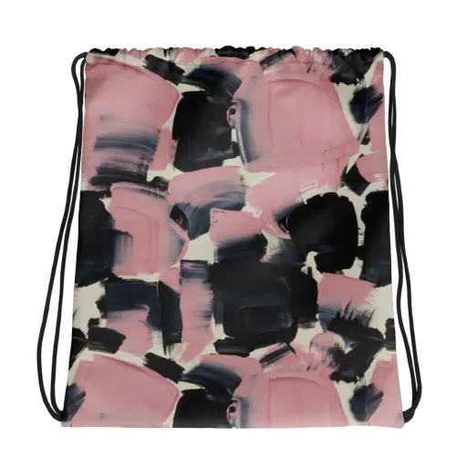 Blush Noir on a Drawstring Bag