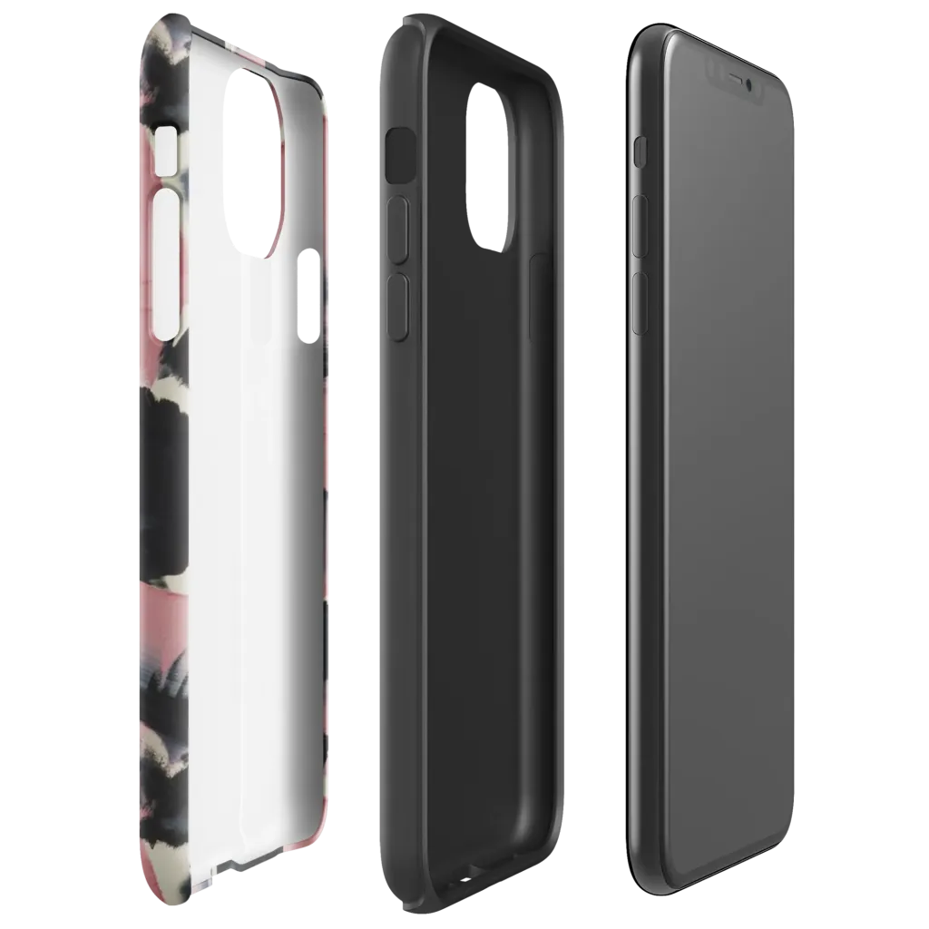 Blush Noir on Tough Case for iPhone® — Right