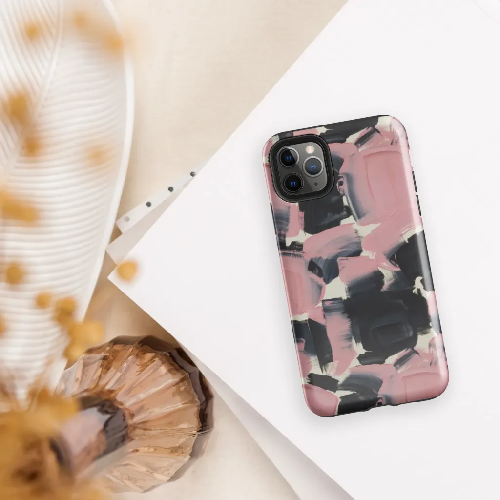 Blush Noir on Tough Case for iPhone® — Front
