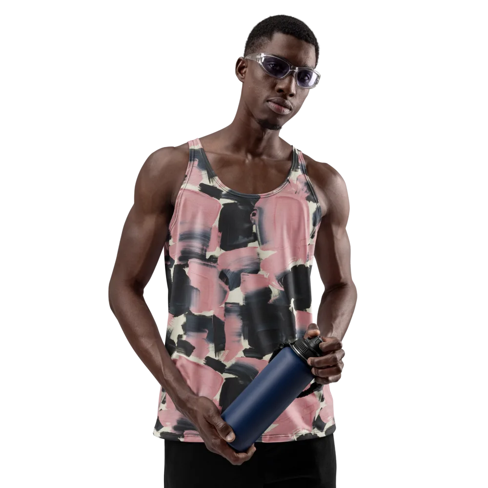Blush Noir on Men's Tank Top — Front