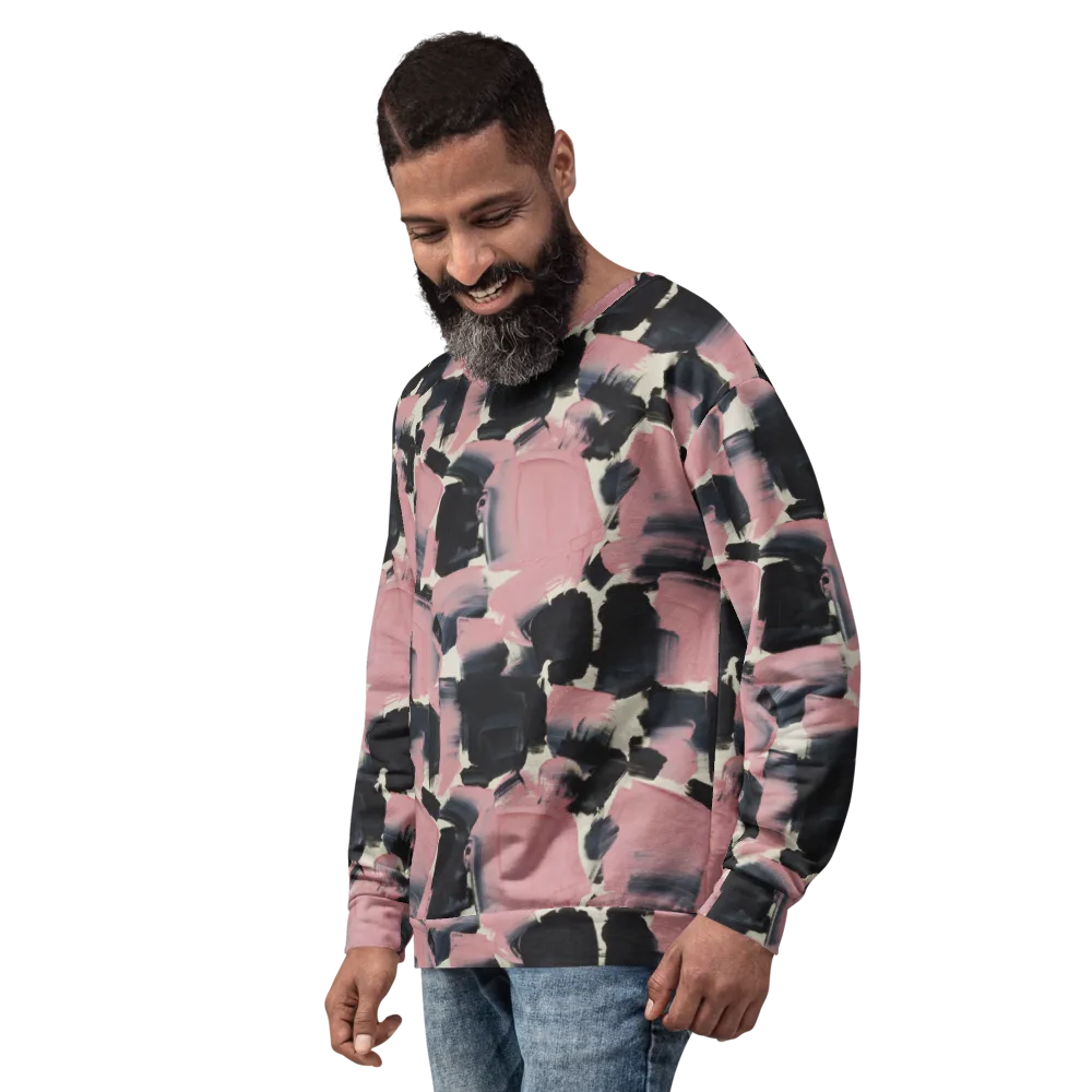 Blush Noir on Sweatshirt — Left Front