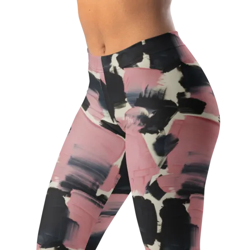 Blush Noir on a Leggings