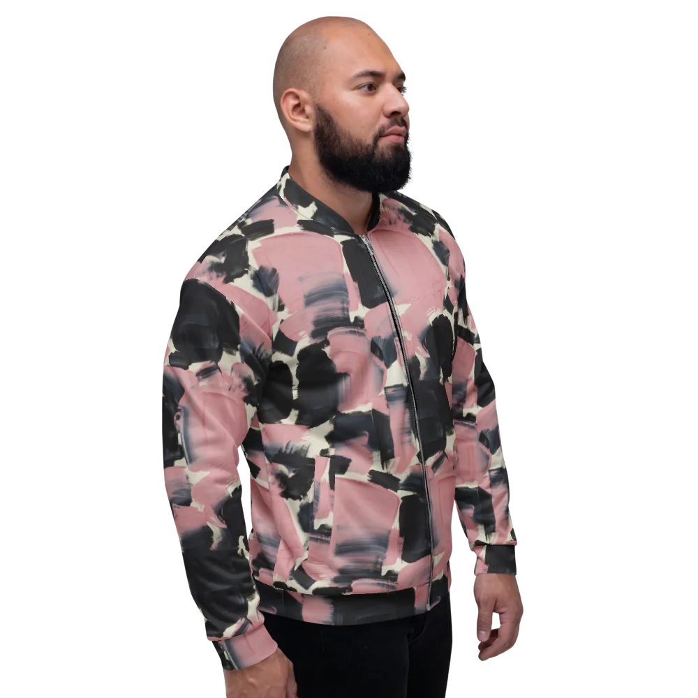 Blush Noir on Bomber Jacket — Right