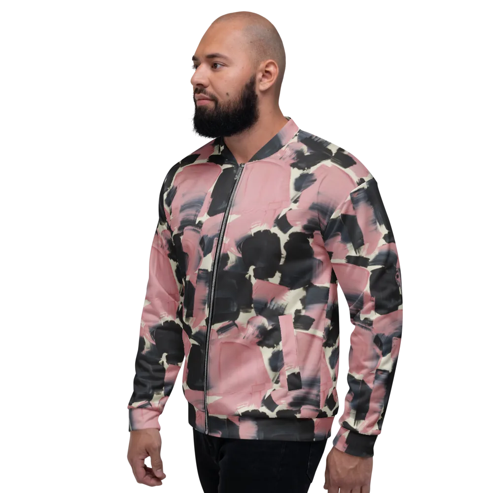 Blush Noir on Bomber Jacket — Left