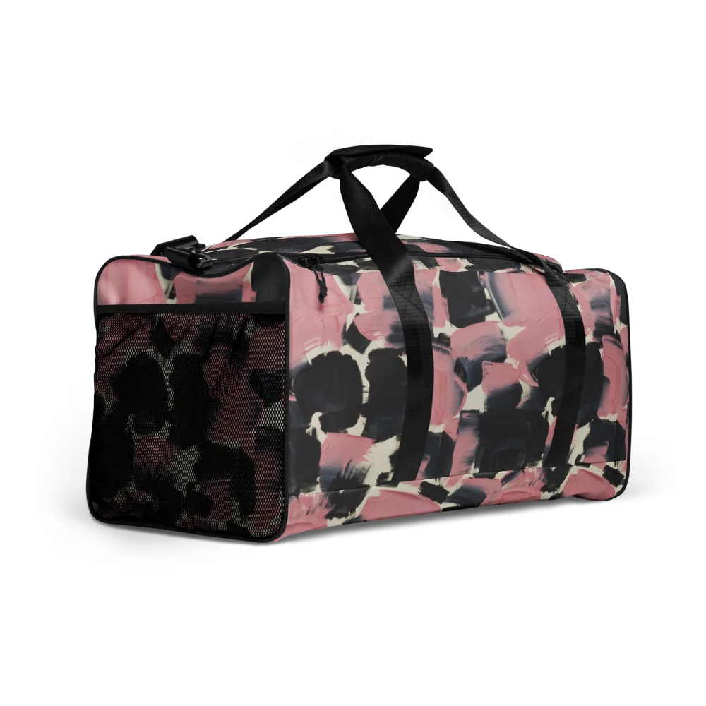 Blush Noir on Duffle Bag — Right Front