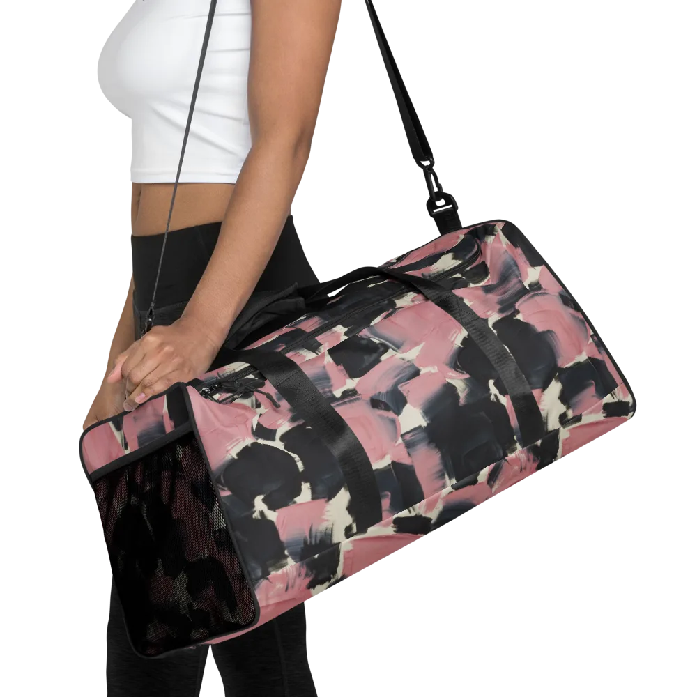 Blush Noir on Duffle Bag — Front