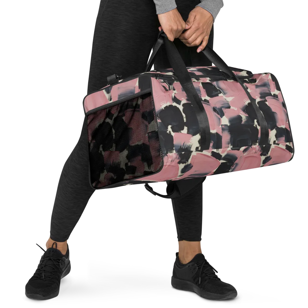 Blush Noir on Duffle Bag — Right Front