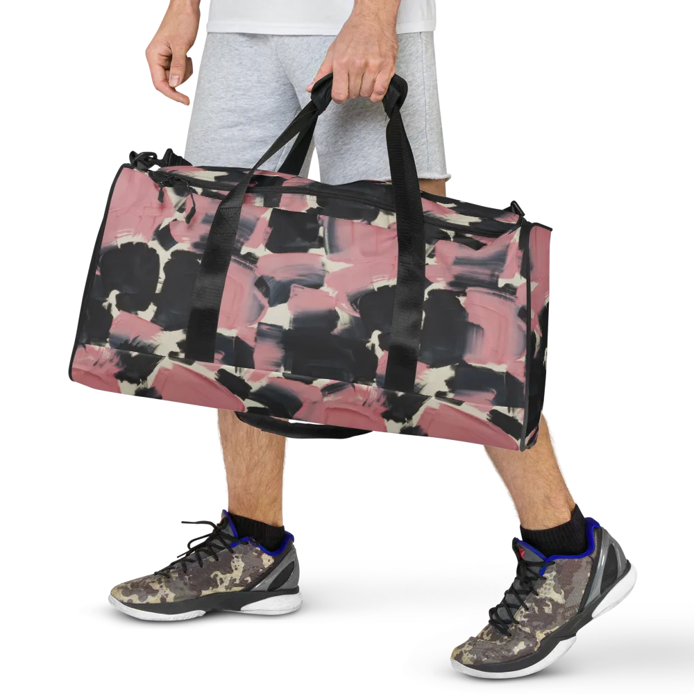 Blush Noir on Duffle Bag — Front