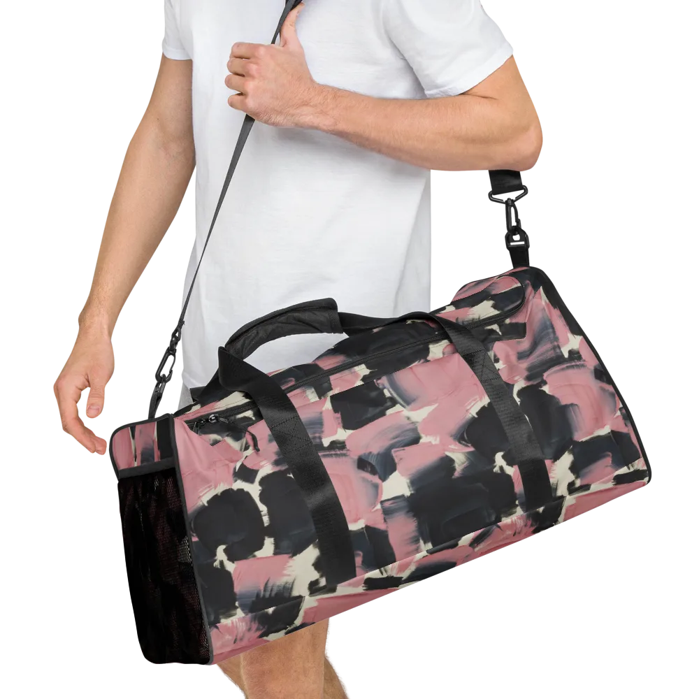 Blush Noir on Duffle Bag — Right Front
