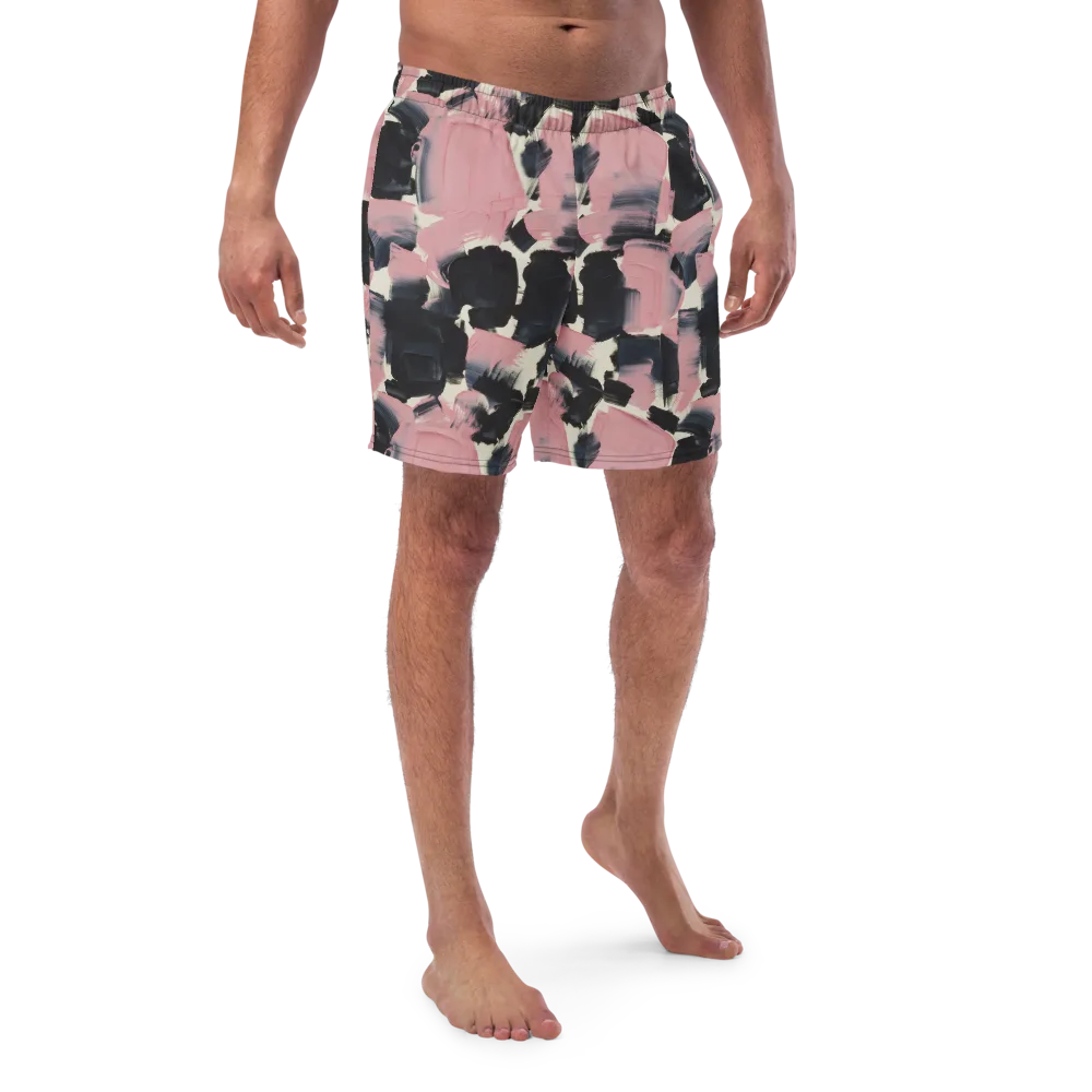 Blush Noir on Swim Trunks — Front