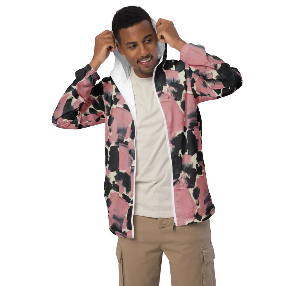 Blush Noir on Men's Windbreaker — Front
