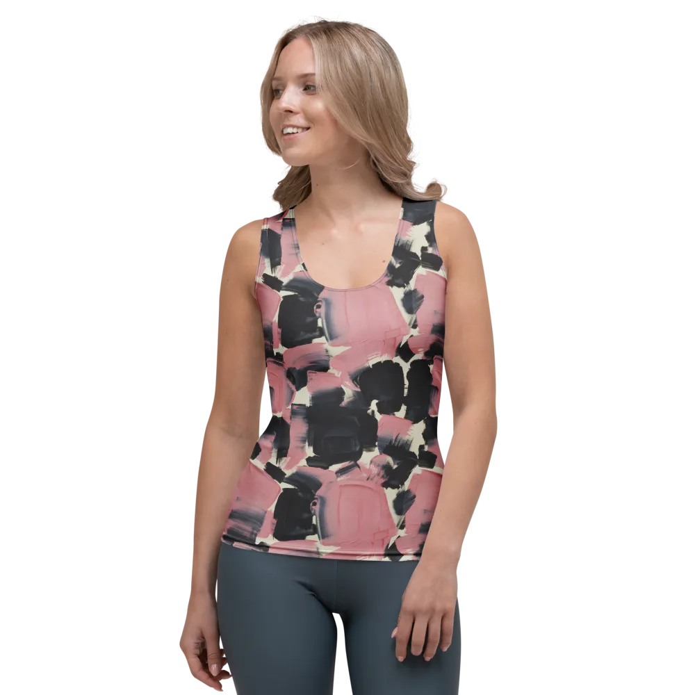 Blush Noir on Women's Tank Top — Front