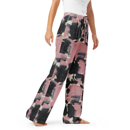 Blush Noir on a Women's Pajama Pants