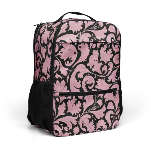 Pink Baroque on a Utility Backpack