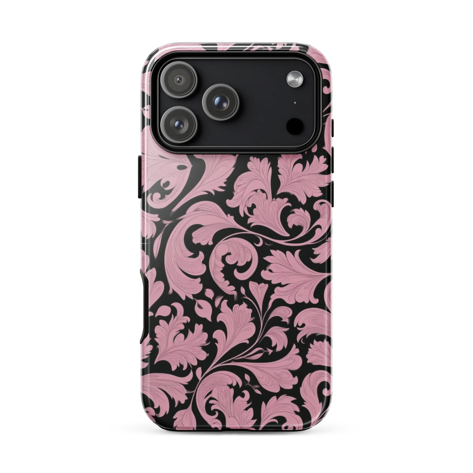 Pink Baroque on Tough Case for iPhone® — Front