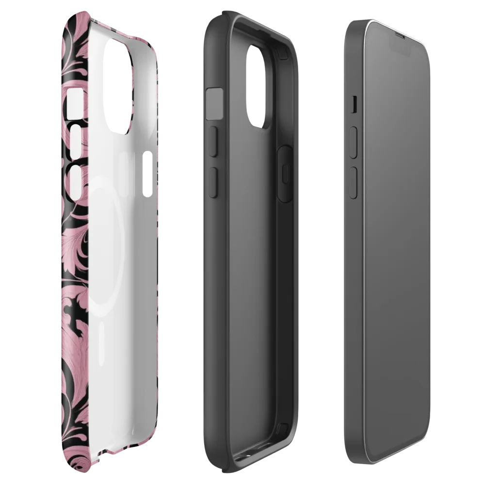 Pink Baroque on MagSafe Tough Case for iPhone® — Front