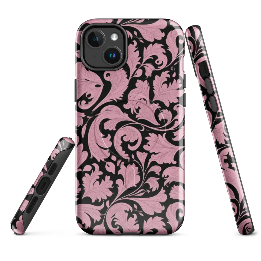 Pink Baroque on MagSafe Tough Case for iPhone® — Front