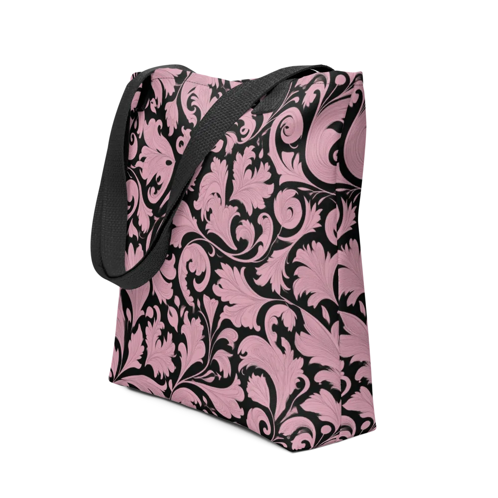 Pink Baroque on Tote Bag — Front