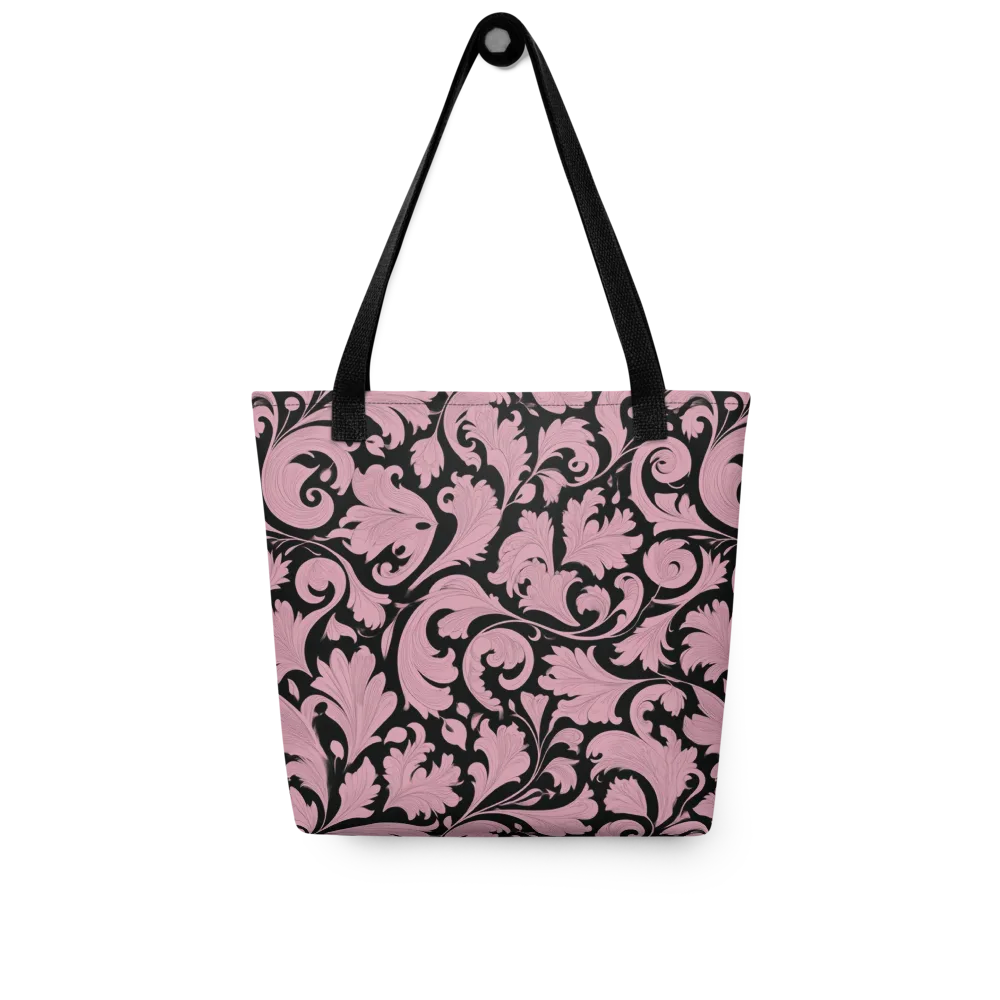 Pink Baroque on Tote Bag — Front